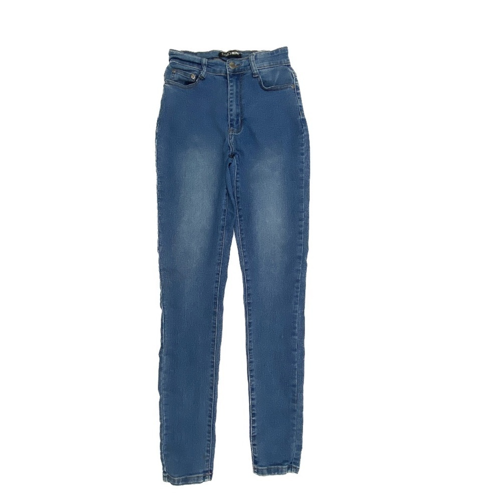 Fashion Nova Skinny Women's size 5 Medium Wash Blue Denim Jeans